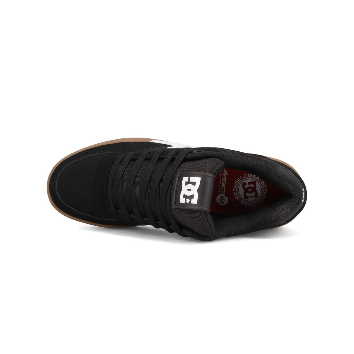 Baskets FRACTAL S. noir black/gum/white, DC SHOES