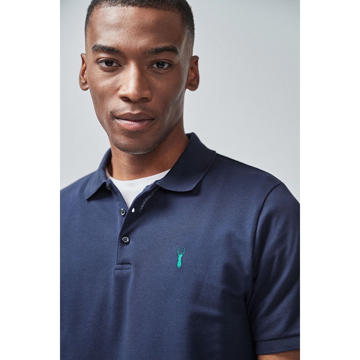 Polo En Piqué marine, NEXT