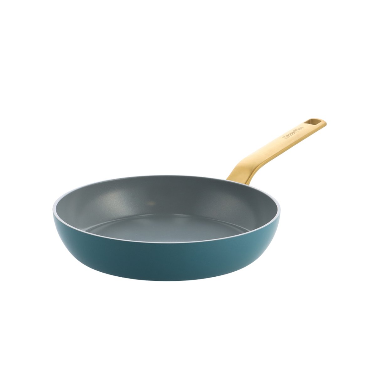 Poêle  24 cm aluminium forgé revêtement céramique-Evolution bleu, GREENPAN