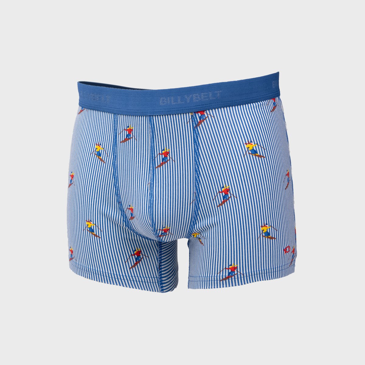 Boxer en coton biologique FANTAISIE bleu, BILLYBELT