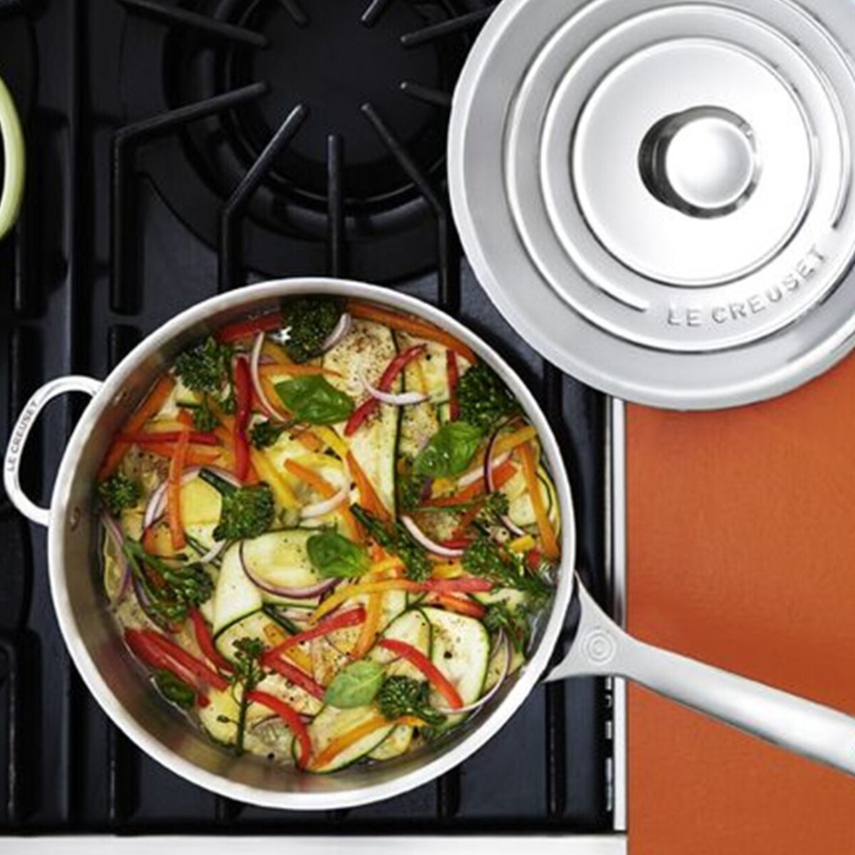Sauteuse en lnox Signature inox, LE CREUSET
