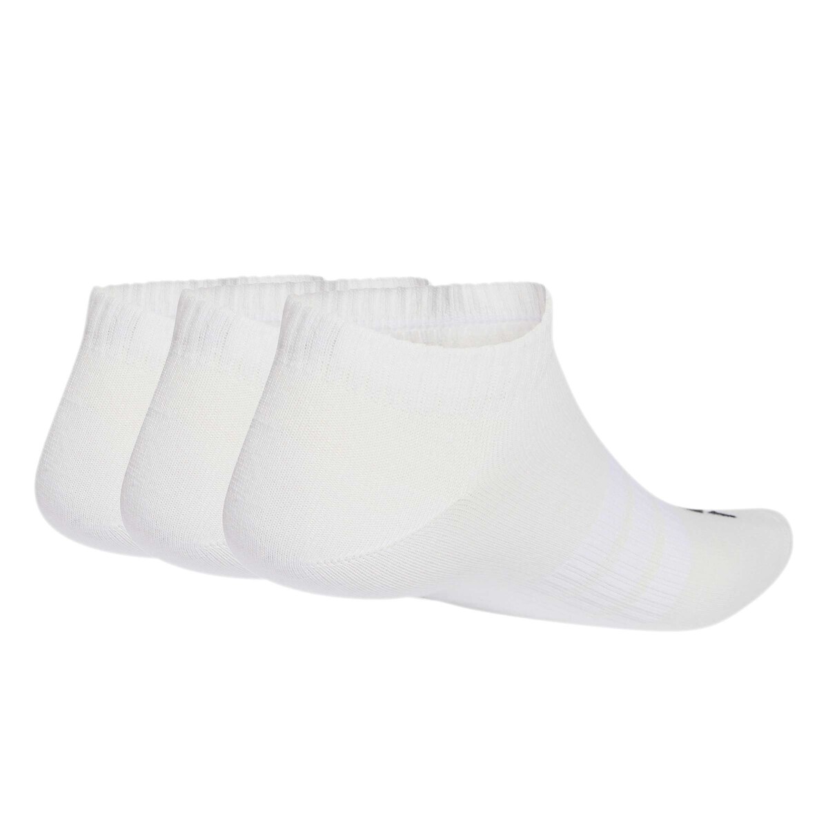 Confezione da 3 paia di calze sottili invisibili bianco, adidas Performance