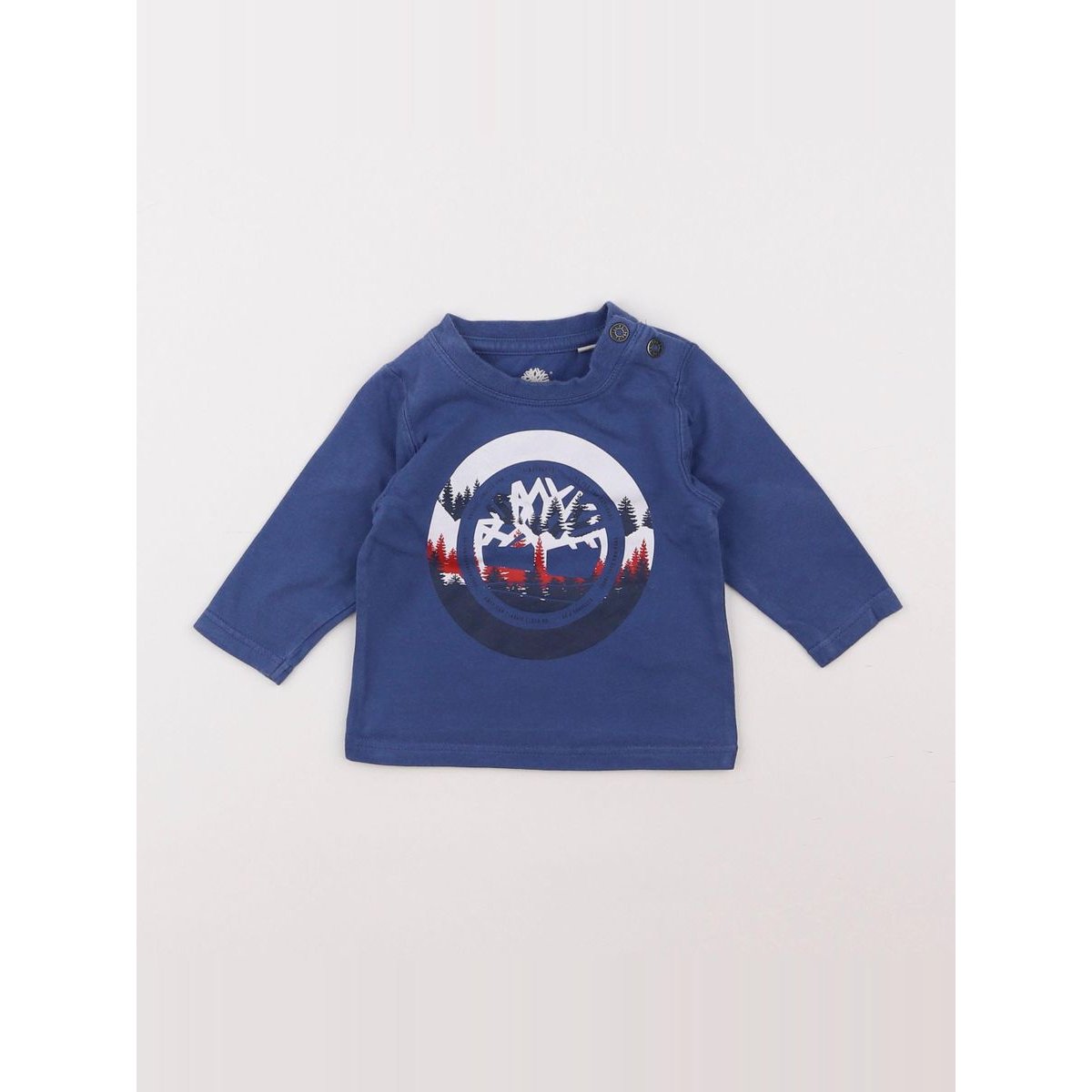 Tee-shirt - Très bon état bleu, TIMBERLAND