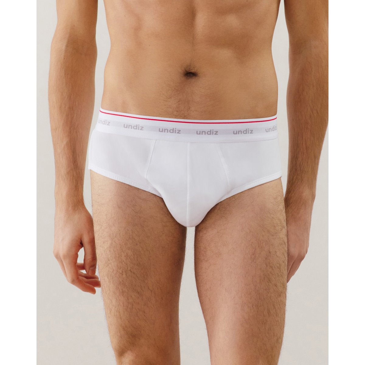 Slip en coton MISLIPIZ blanc, UNDIZ