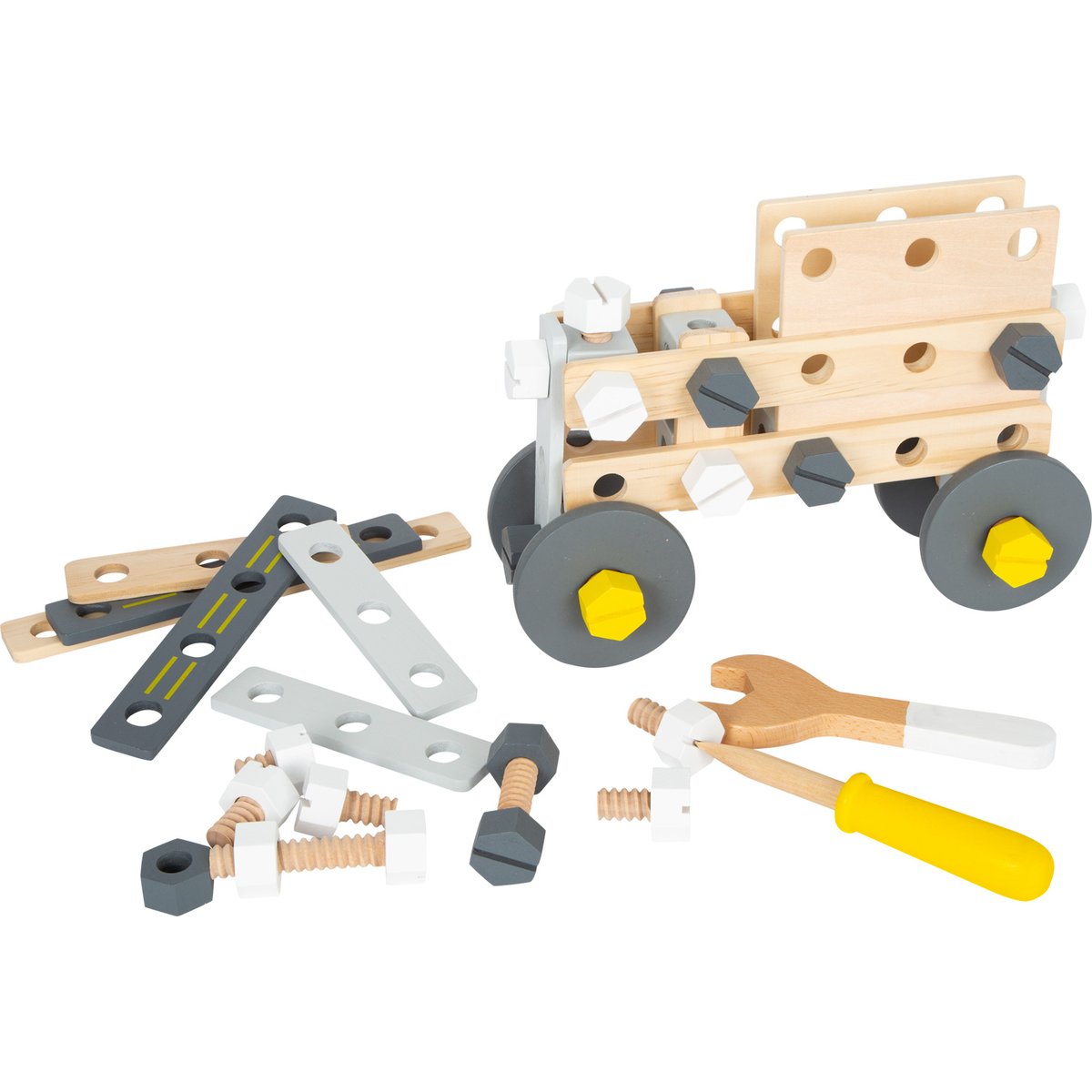 Set de construction Miniwob beige, SMALL FOOT COMPANY