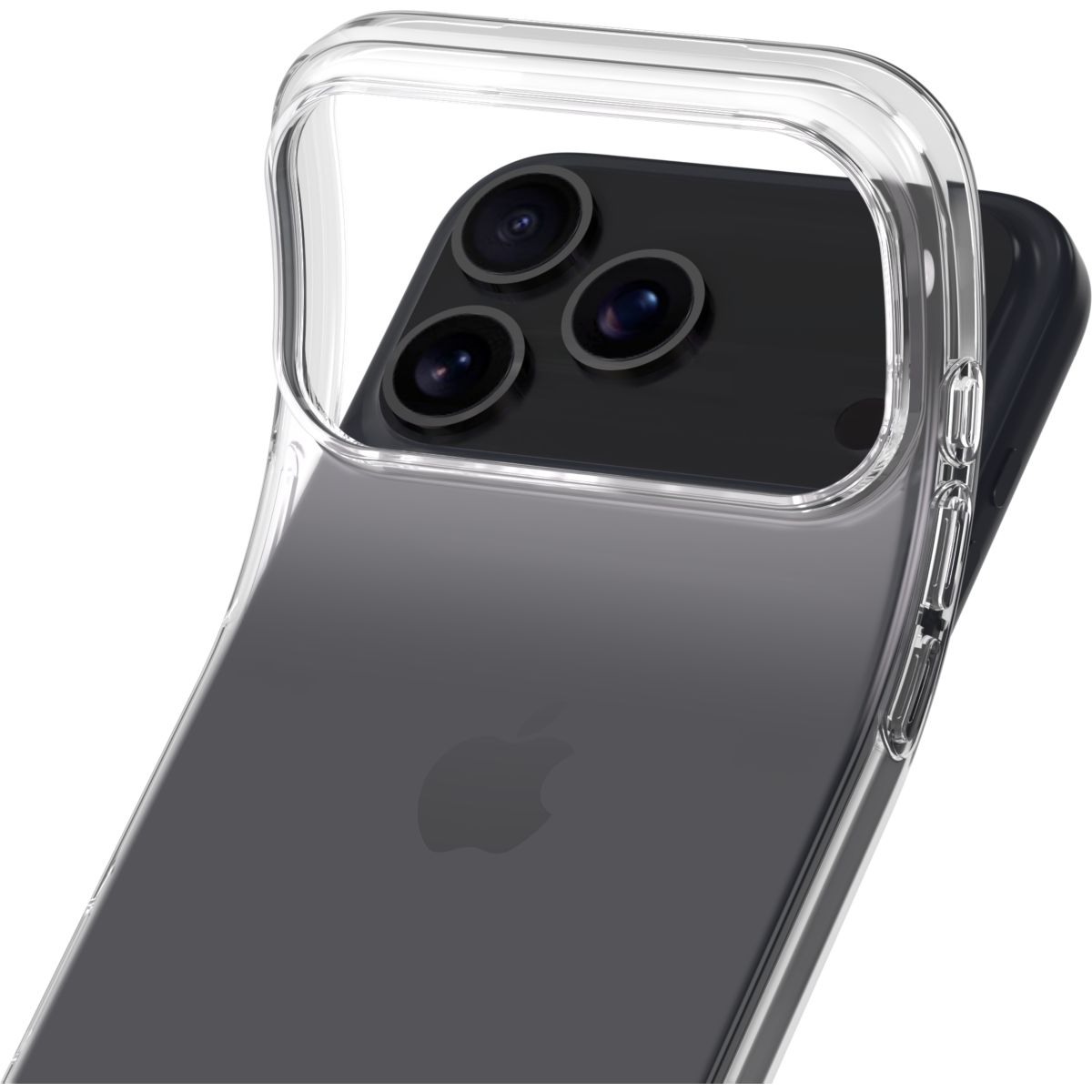 Coque iPhone 18 Pro Max souple couleur unique, ESSENTIEL B