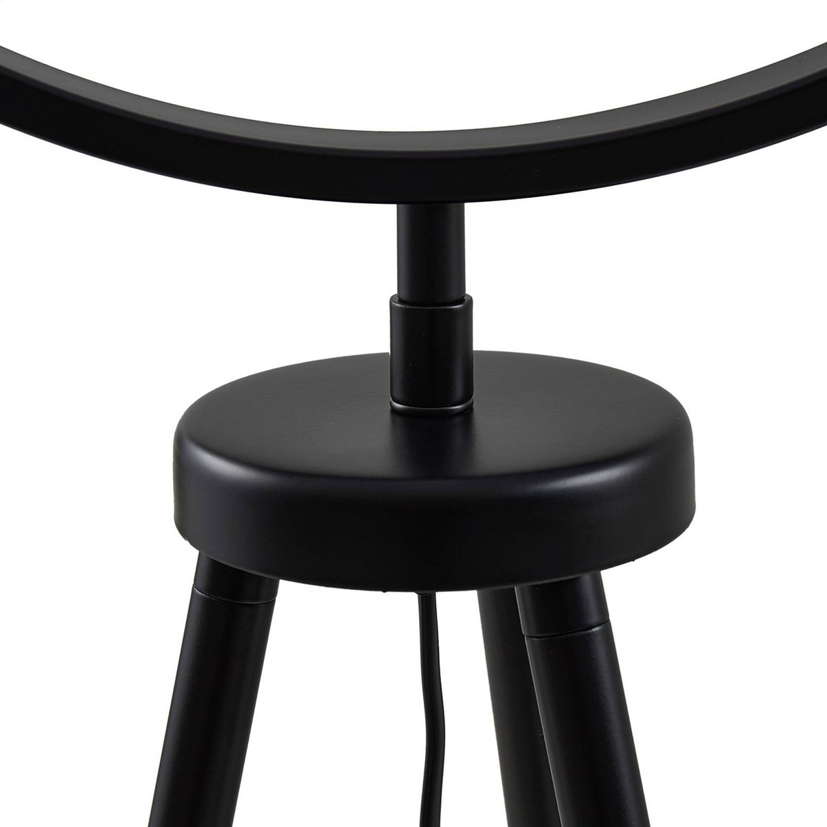 Lampadaire  scandinave, Helva blanc, noir, LUCANDE