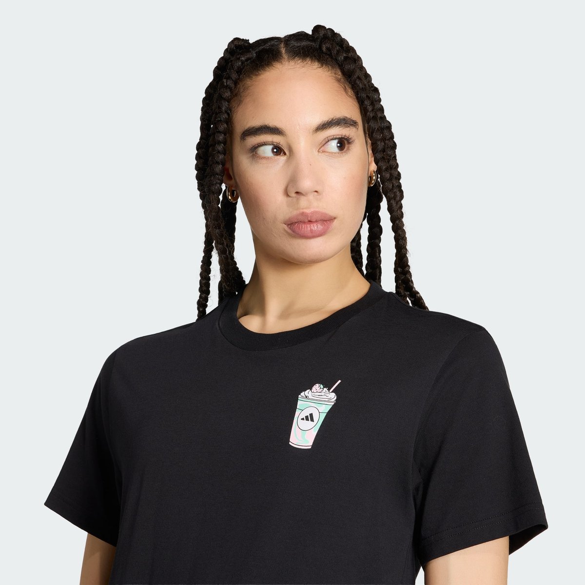 T-Shirt Standard Graphique Nourriture T-Shirt Standard Graphique Nourriture black, ADIDAS SPORTSWEAR