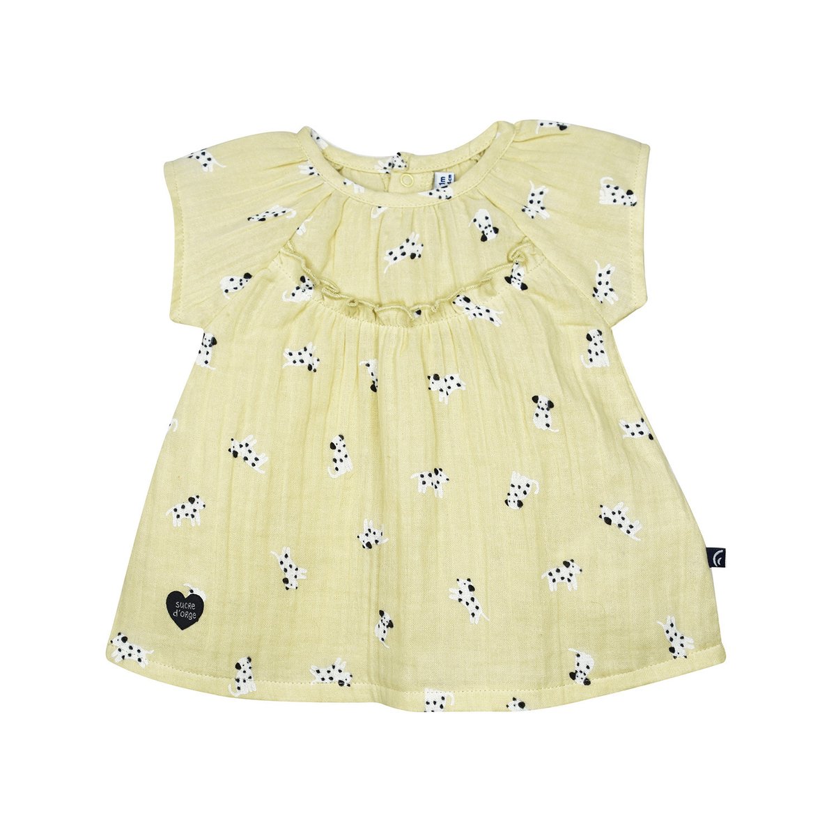 Ensemble robe et bloomer renata vert, SUCRE D'ORGE