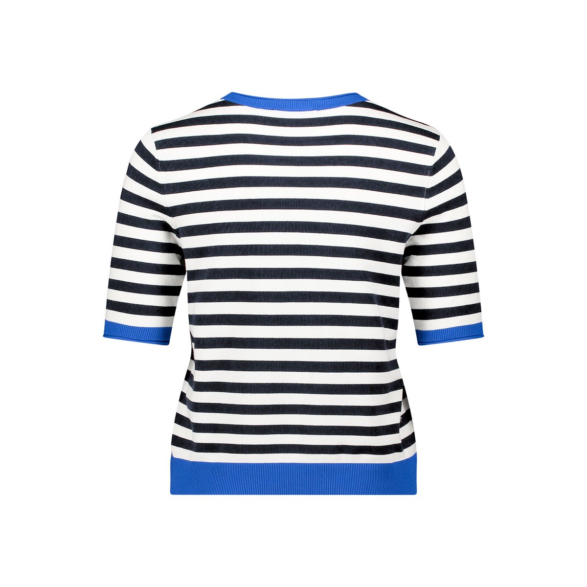 Pull-over basique manches courtes patch dark blue/blue, BETTY BARCLAY