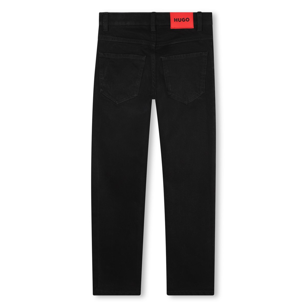 Pantalon en denim denim black, HUGO KIDSWEAR
