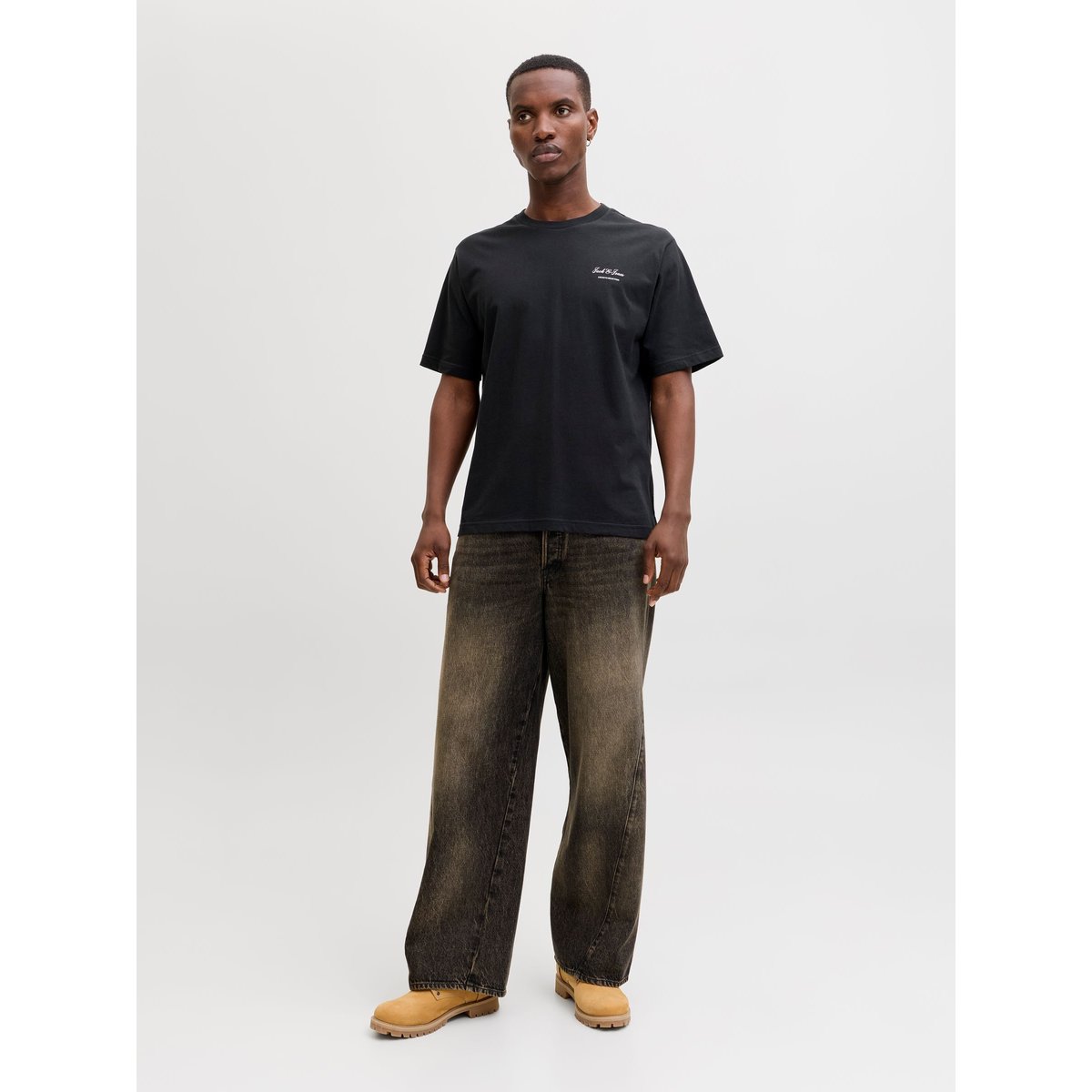 T-Shirt black 1, JACK & JONES