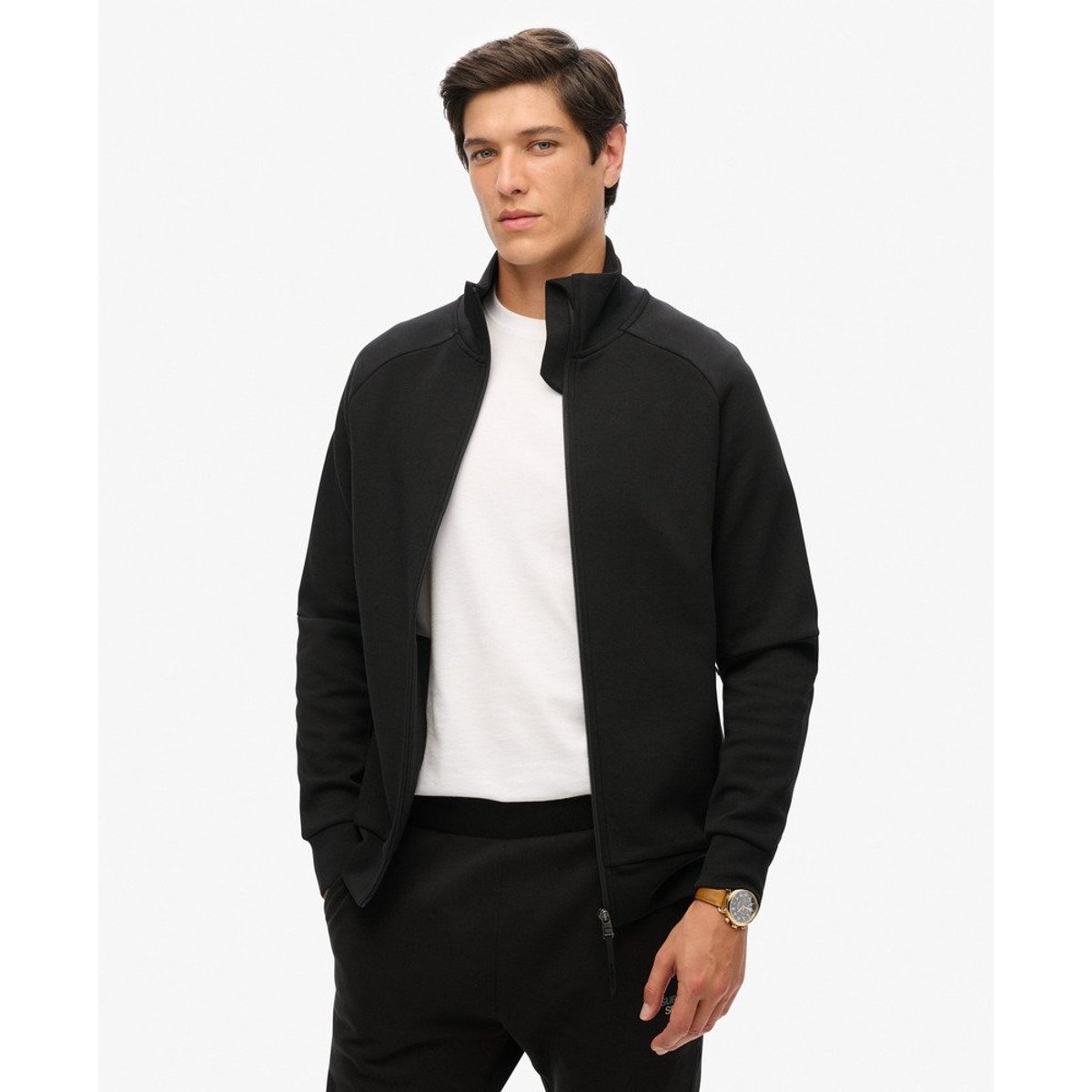 Veste de survêtement ample Tech noir, SUPERDRY