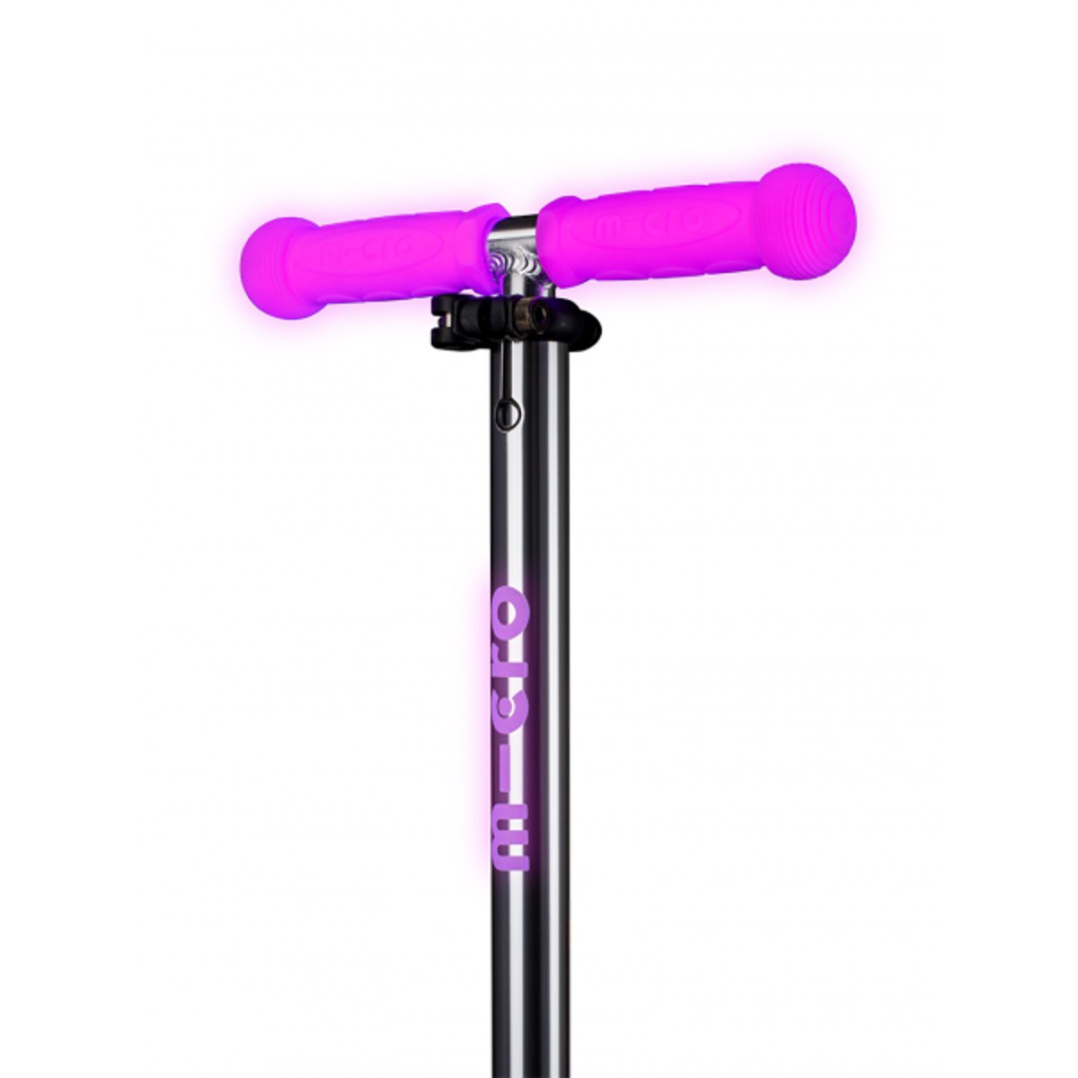 Mini Micro Deluxe Glow LED - rose, MICRO MOBILITY