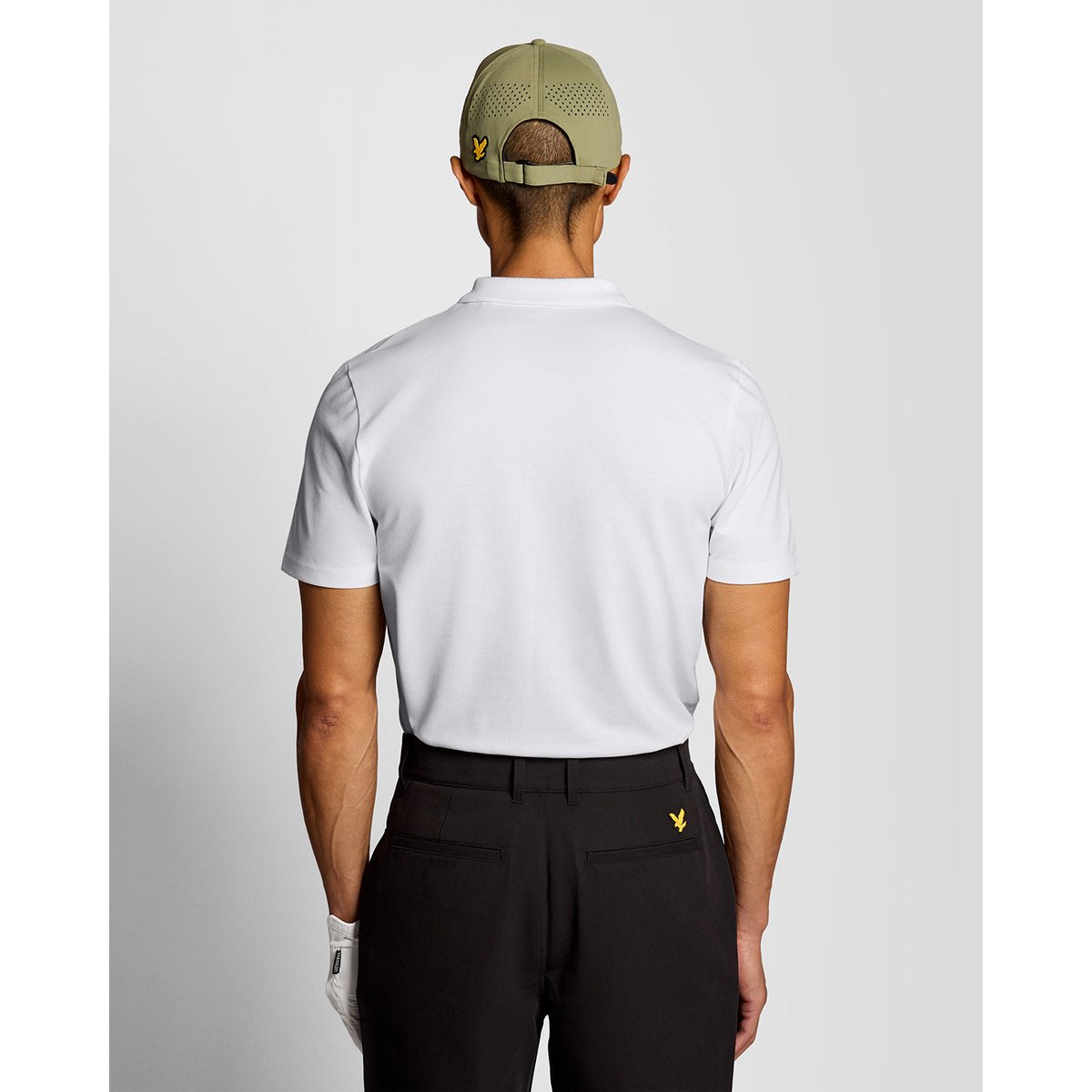 Polo technique blanc, LYLE & SCOTT