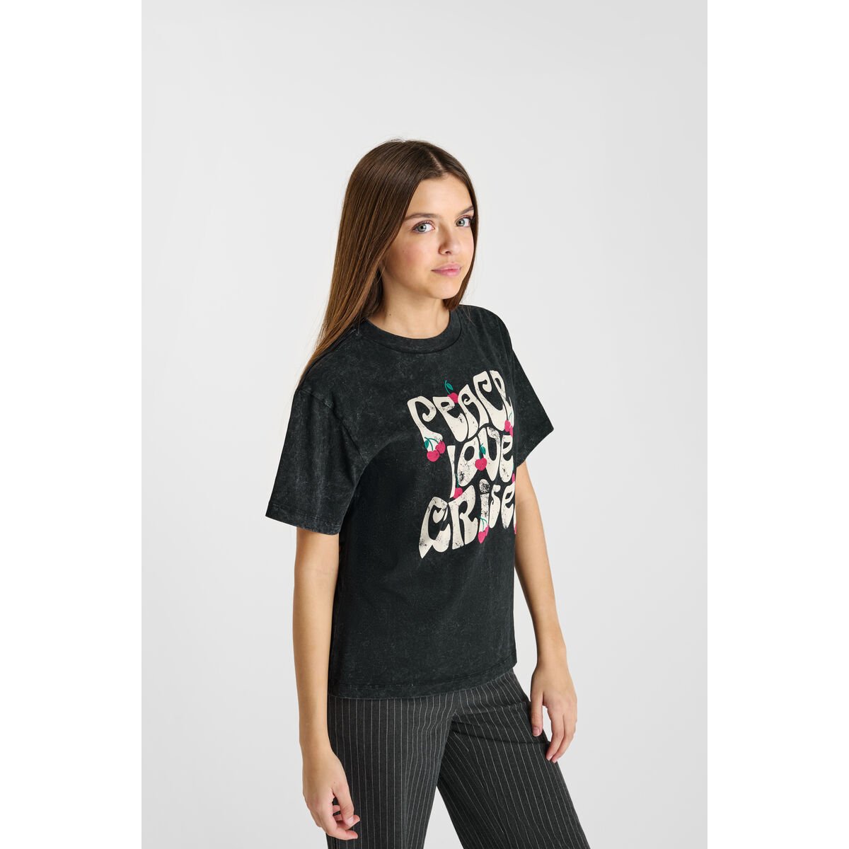 Tee-Shirt TOBELLAG black, LE TEMPS DES CERISES