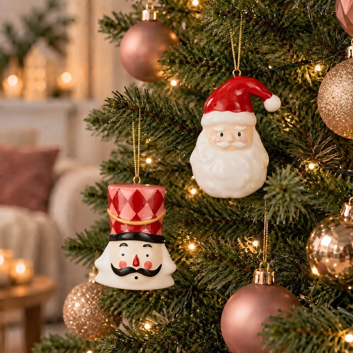 Boule de Noël blanc, MICA DECORATIONS