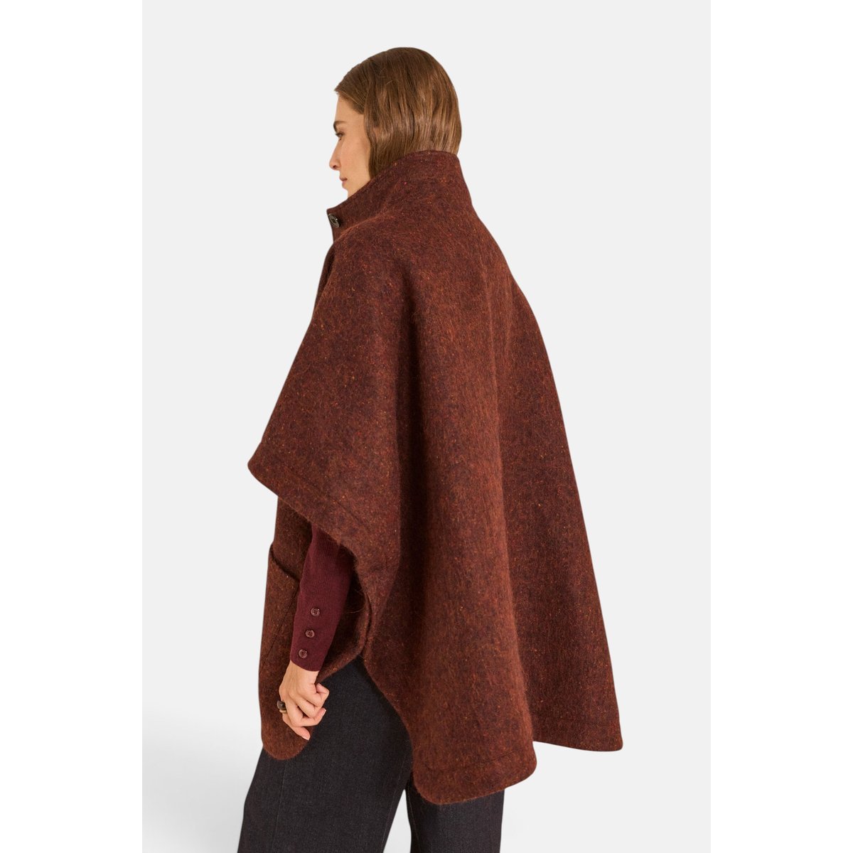 Cape laine CASSY paprika, Maison 123