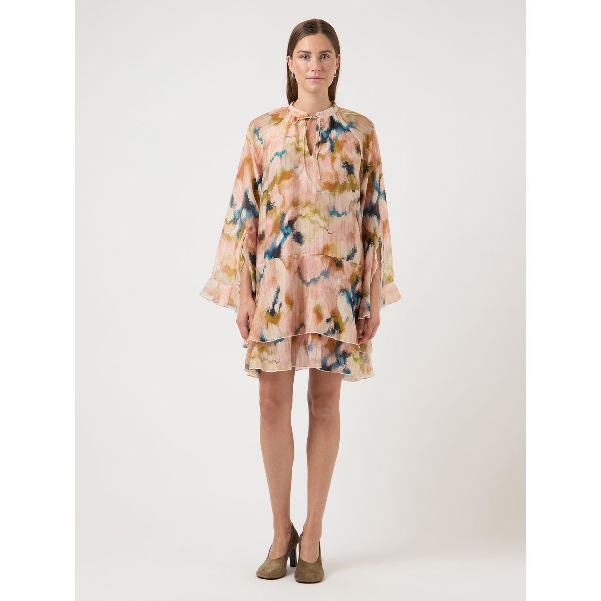 Mini-Robe gris - shadow gray1, YAS