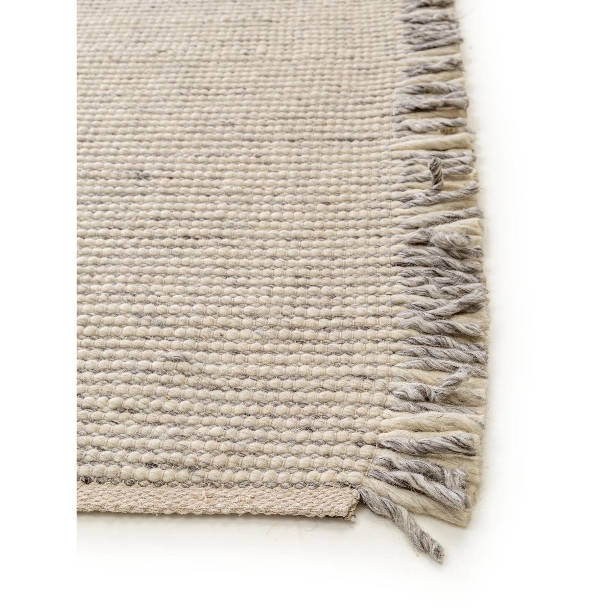Tapis de laine tissé main MARY crème, BENUTA 