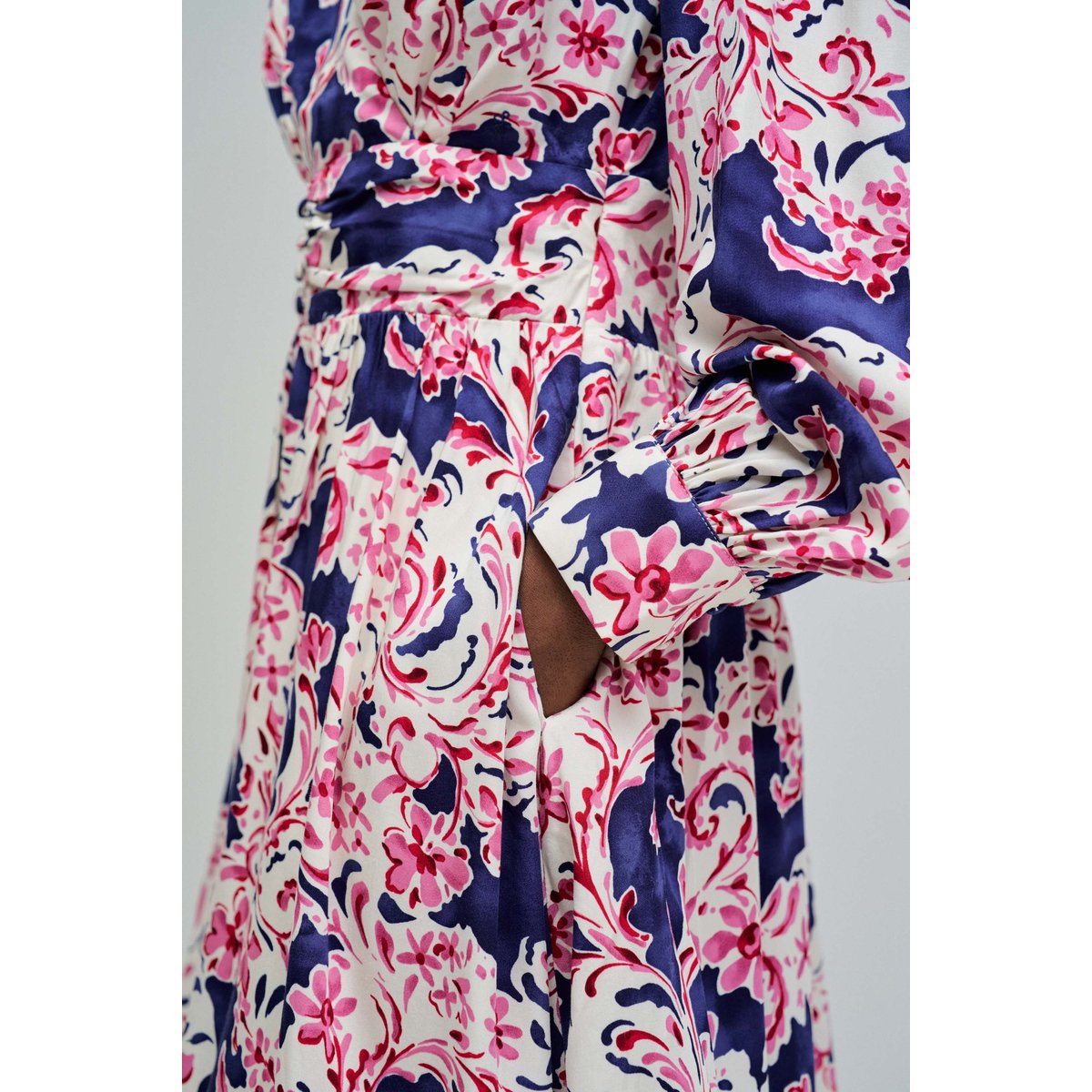ROBE À MOTIF FLORAL bleu, SALSA JEANS