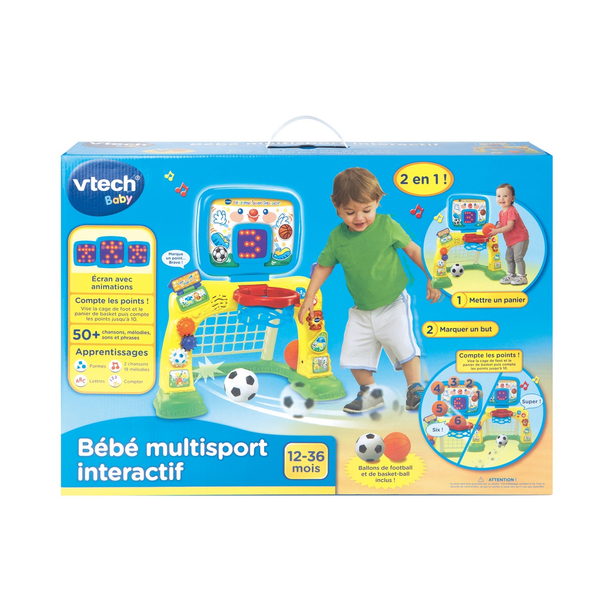 Bébé multisport interactif multicolore, VTECH
