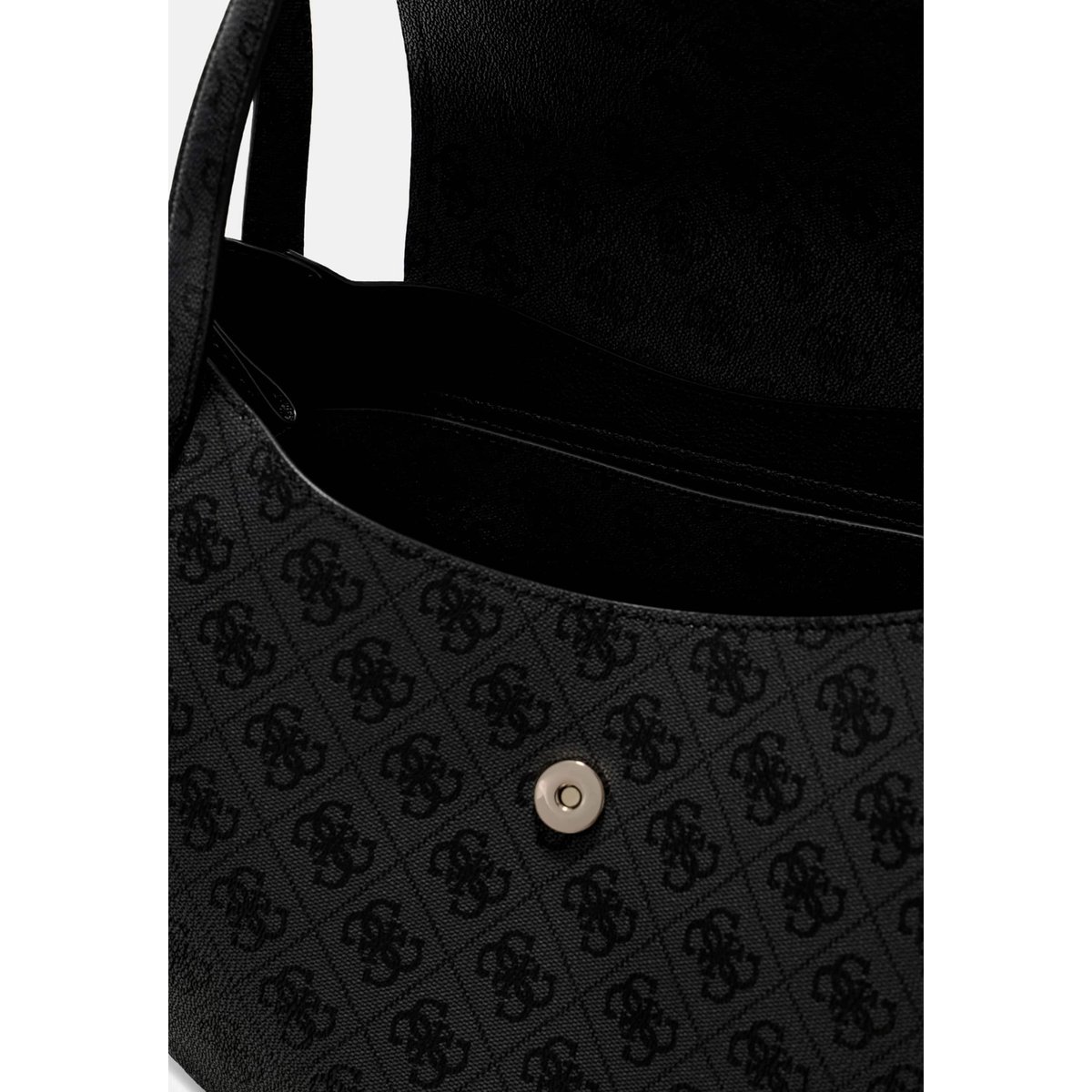 Sac Logo Coleen gris foncé, GUESS
