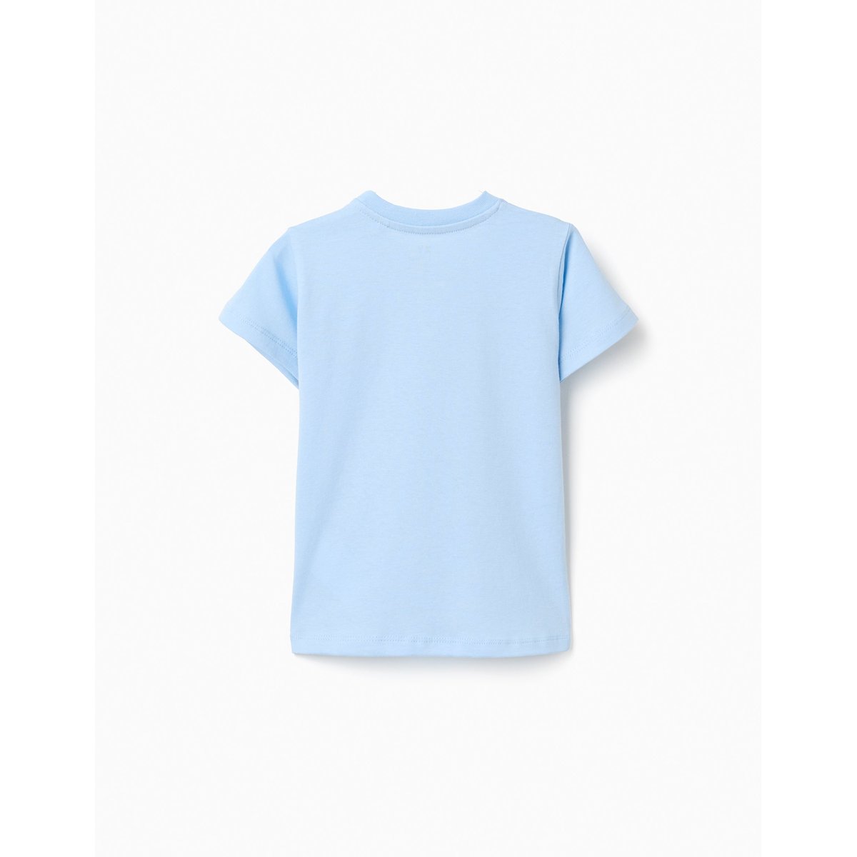 Lot de 2 T-shirts en coton avec imprimés plage bleu clair, ZIPPY