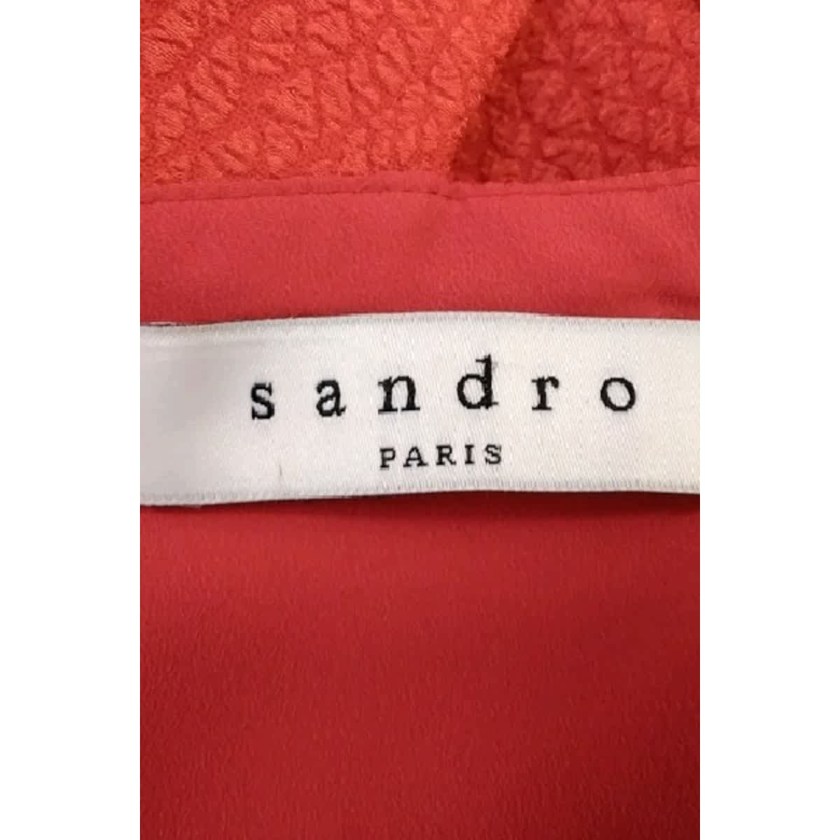 Robe - Très Bon État rouge, SANDRO