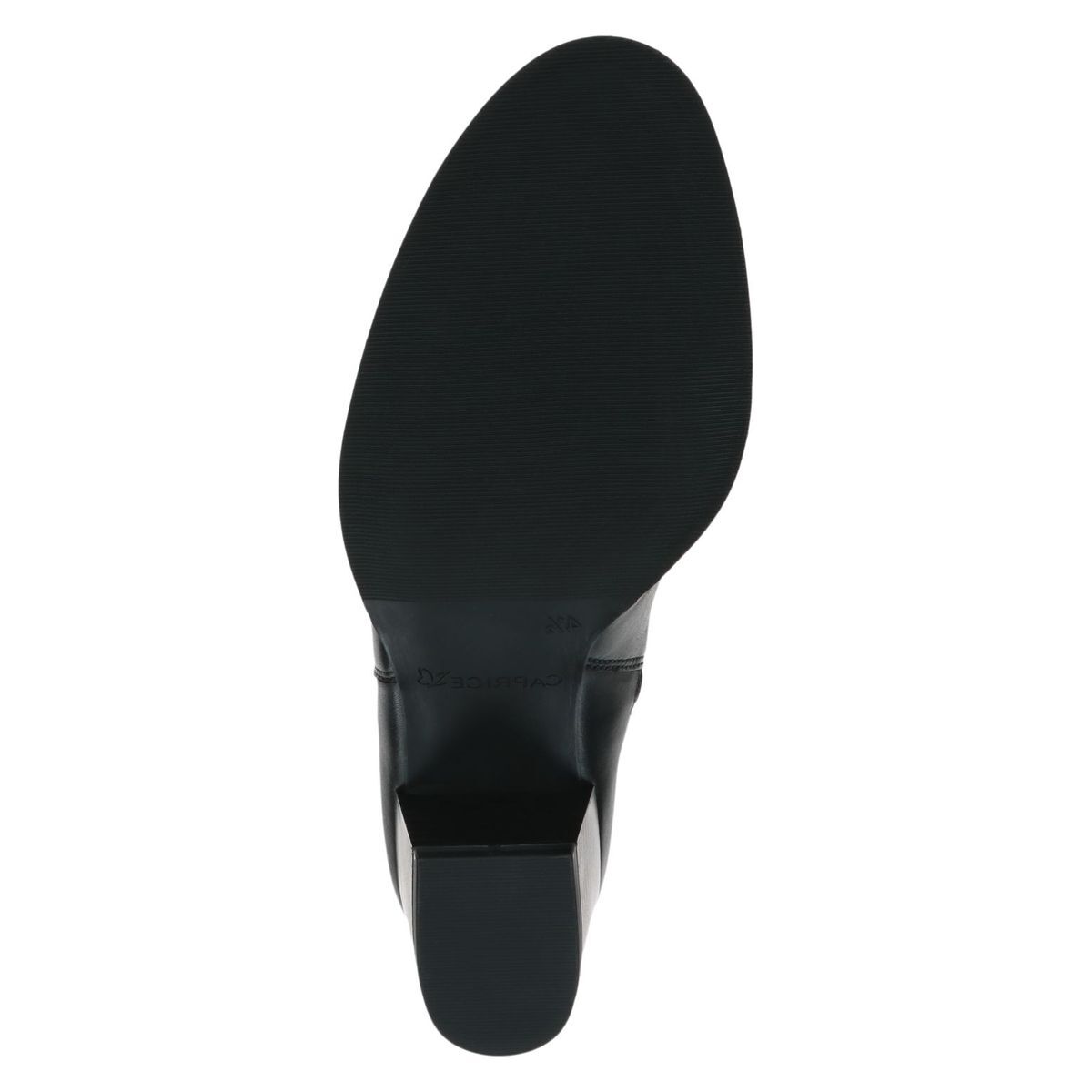 Bottes en cuir noir zèbre, CAPRICE