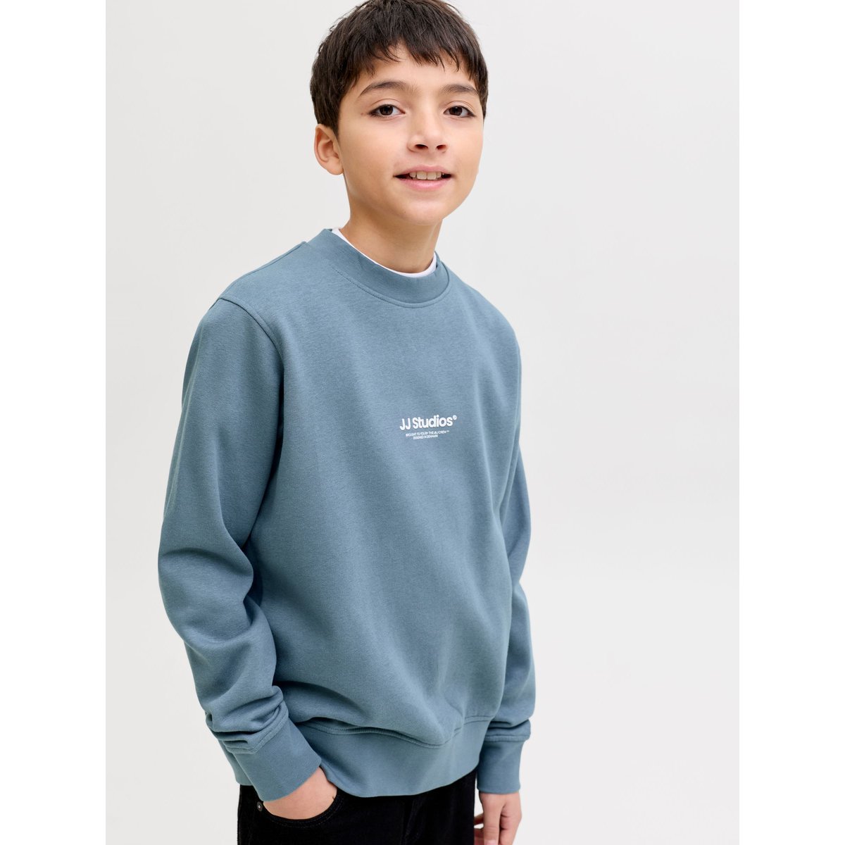 Sweat-Shirt blue mirage, JACK & JONES JUNIOR
