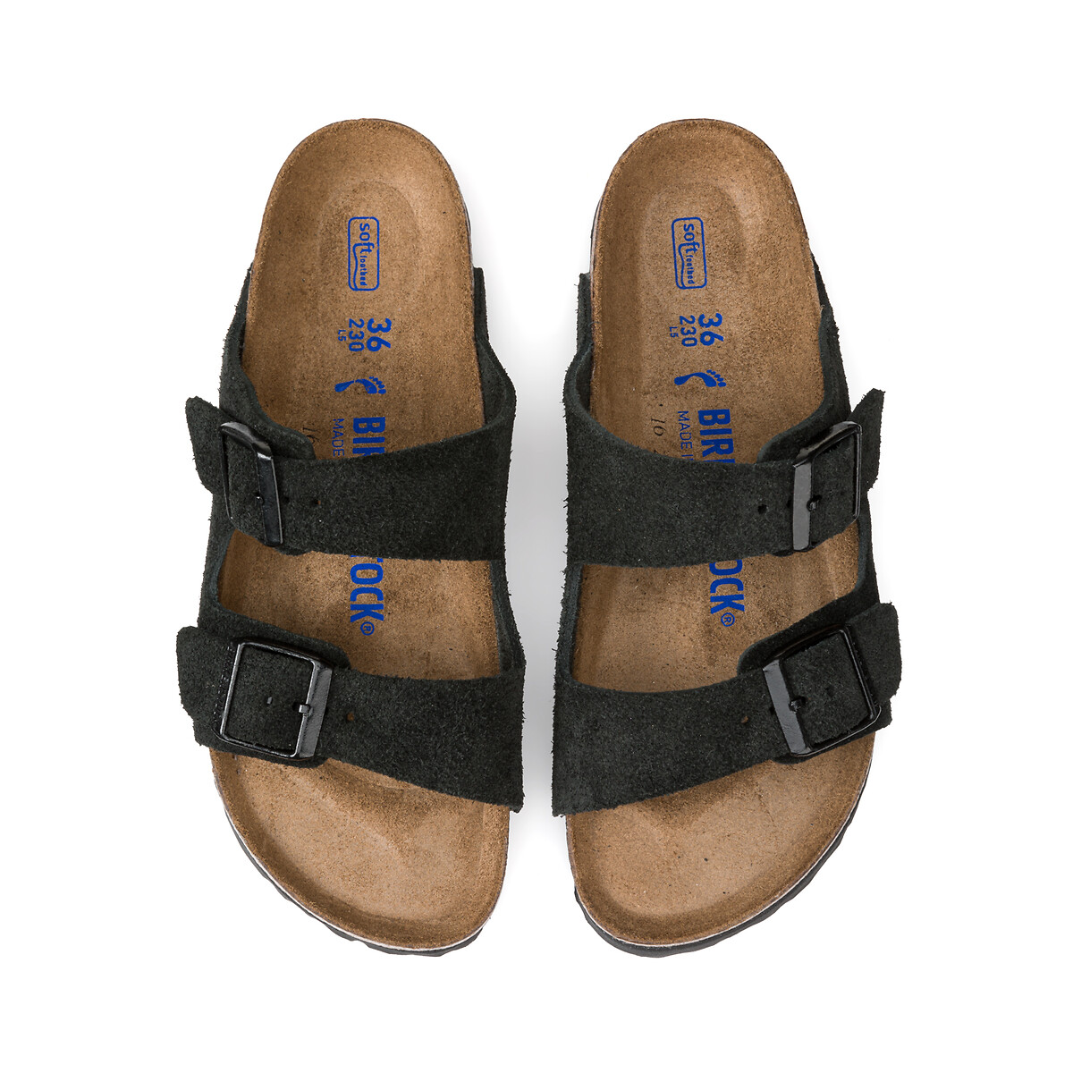 Arizona Suede Mules, Made in Europe black, BIRKENSTOCK