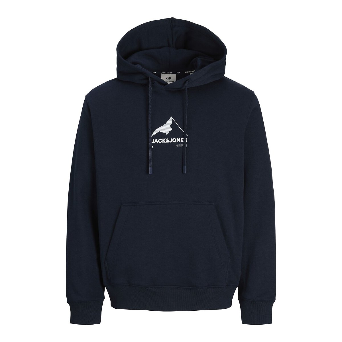 Felpa con cappuccio, TIGNES blu scuro, JACK & JONES