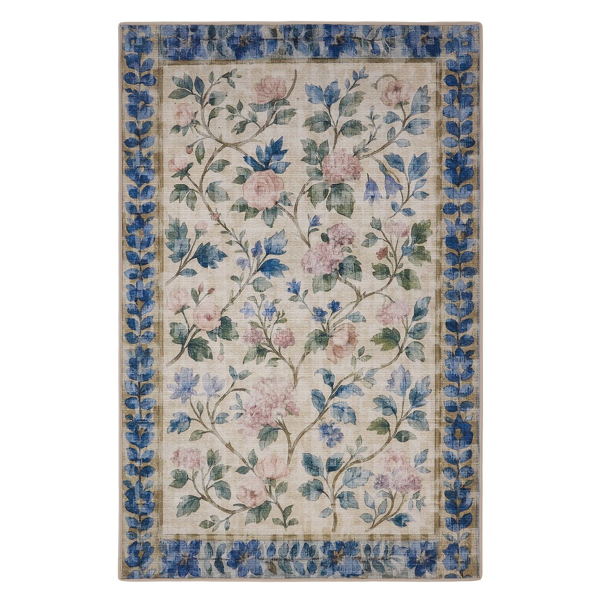 Eco-Washable Lady Rose Rug multi-coloured, HUG RUG