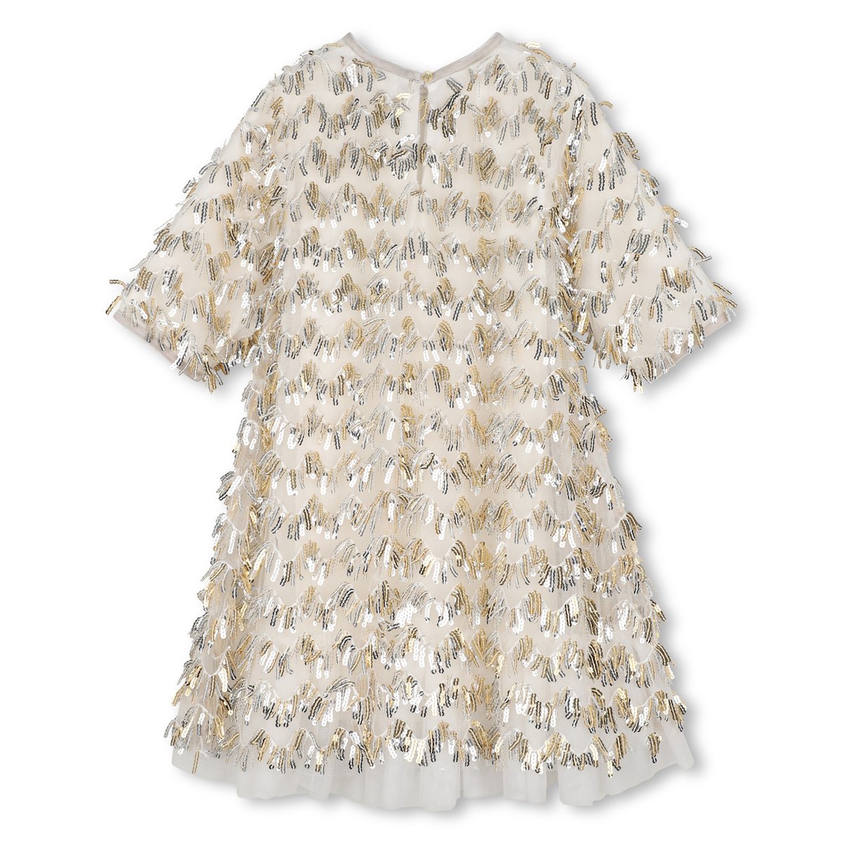 Robe de cérémonie gold argent, BILLIEBLUSH