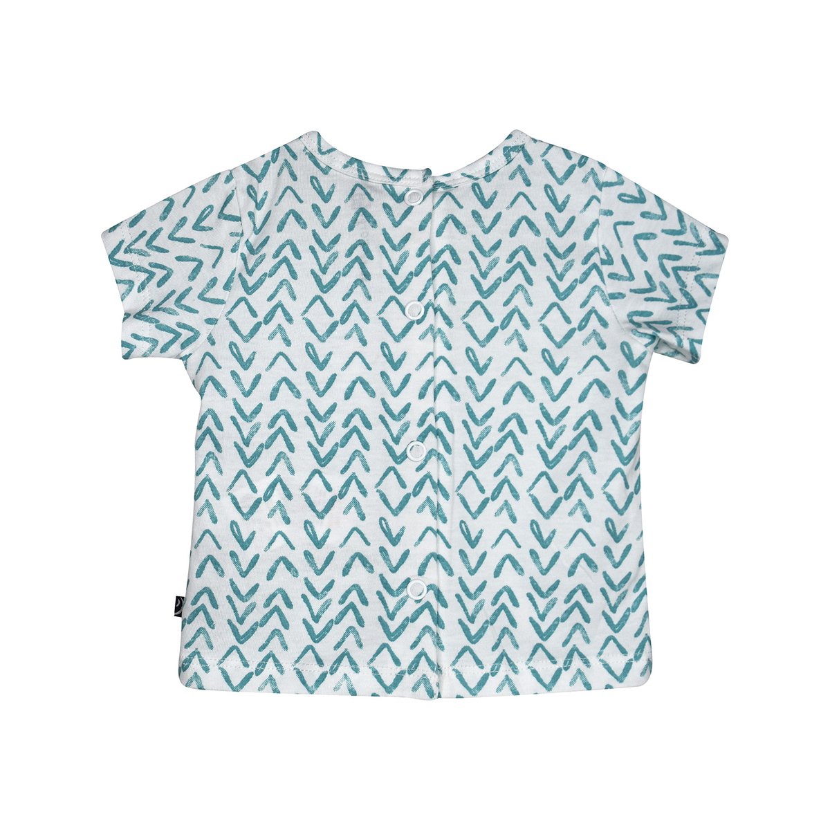 Tshirt salopette octave court bebe bleu, SUCRE D'ORGE