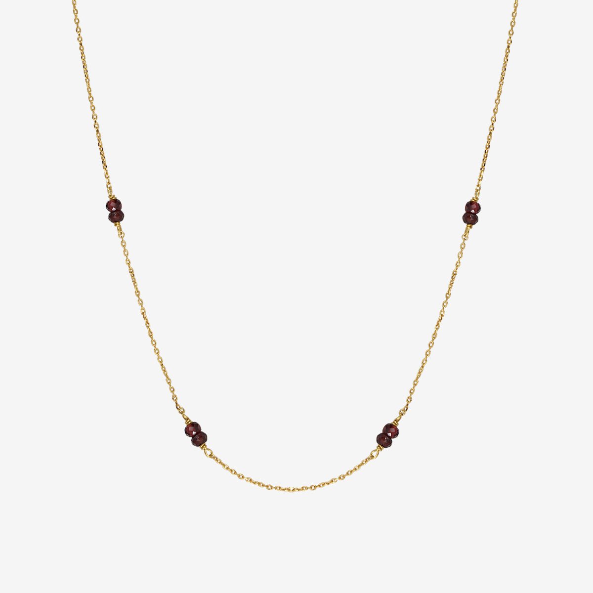 Collier venus grenat rouge, CAROLINE NAJMAN