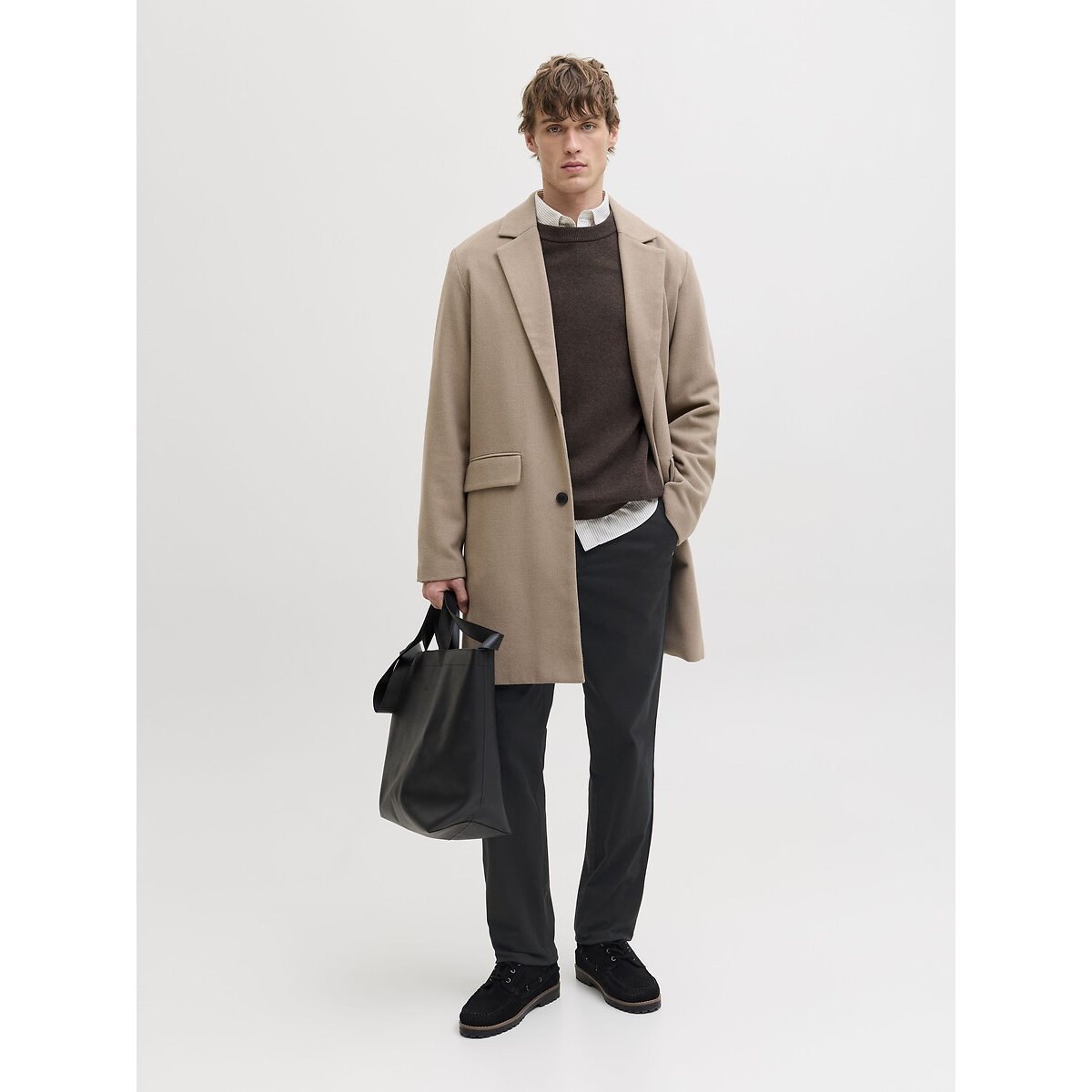 Pantalon chino, VANCE noir, JACK & JONES