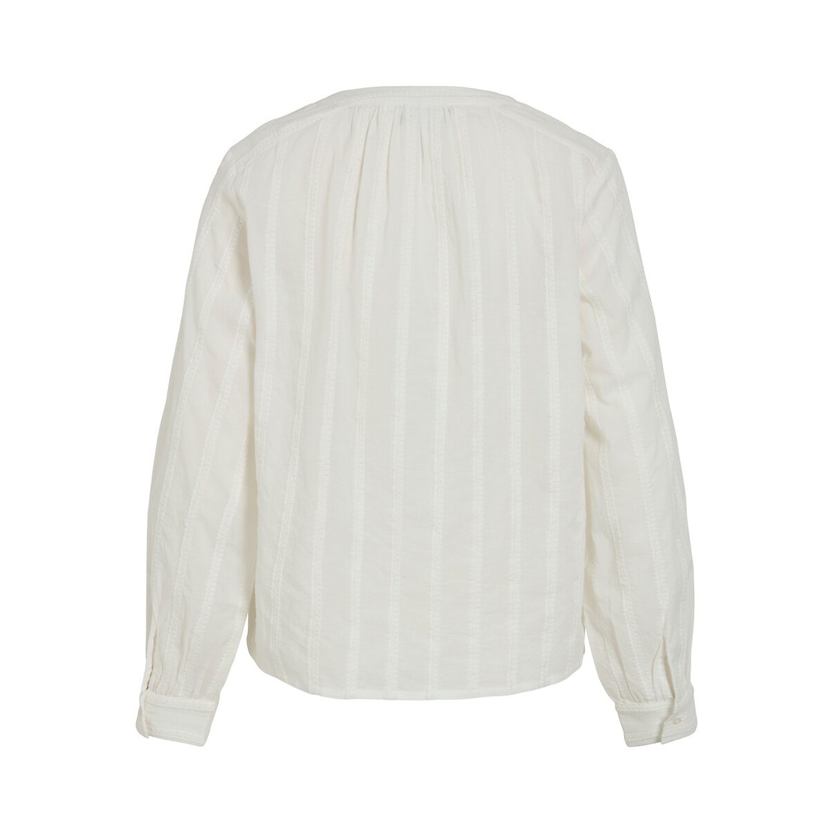 Blusa de manga larga blanco, VILA