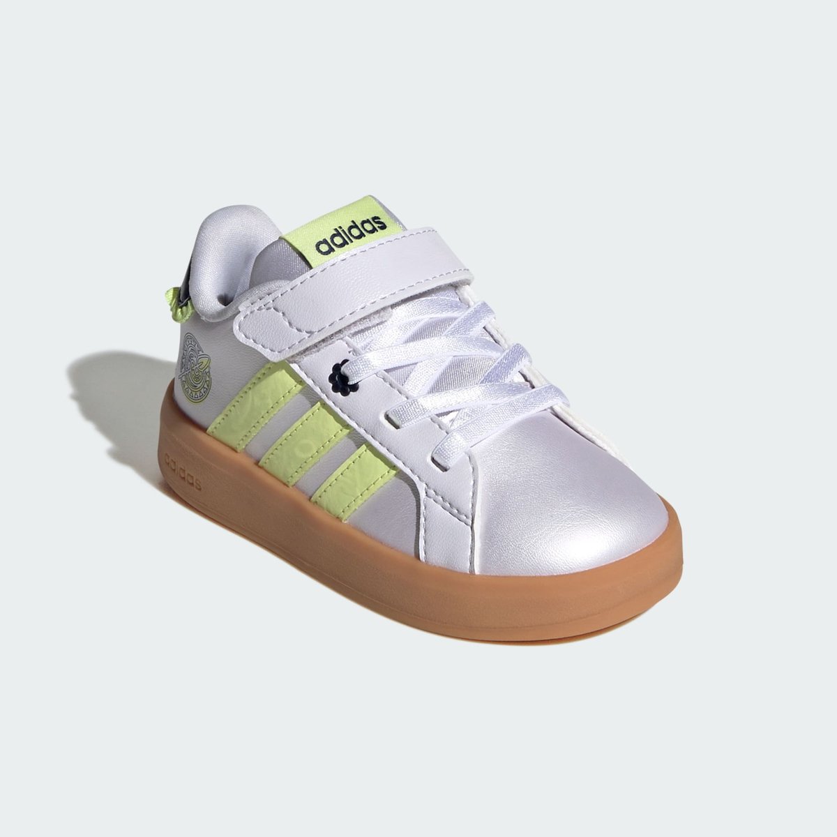 Chaussure Adidas Disney Grand Court 3.0 Bébés Chaussure Adidas Disney Grand Court 3.0 Bébés frozen purple / semi frozen lemon / gum, ADIDAS SPORTSWEAR