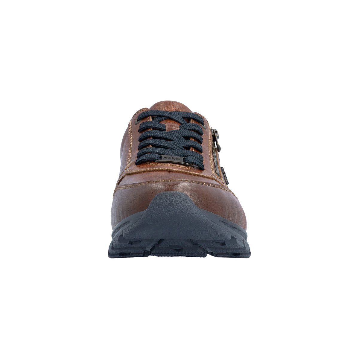 Basket Basse Cuir marron, RIEKER