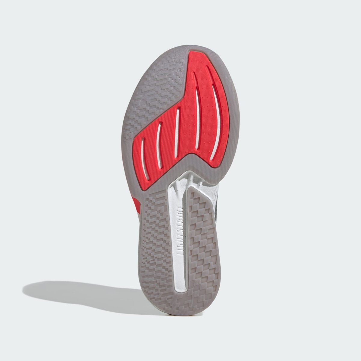 Baskets Duramo Speed 2 blanc/gris/rouge, adidas Performance