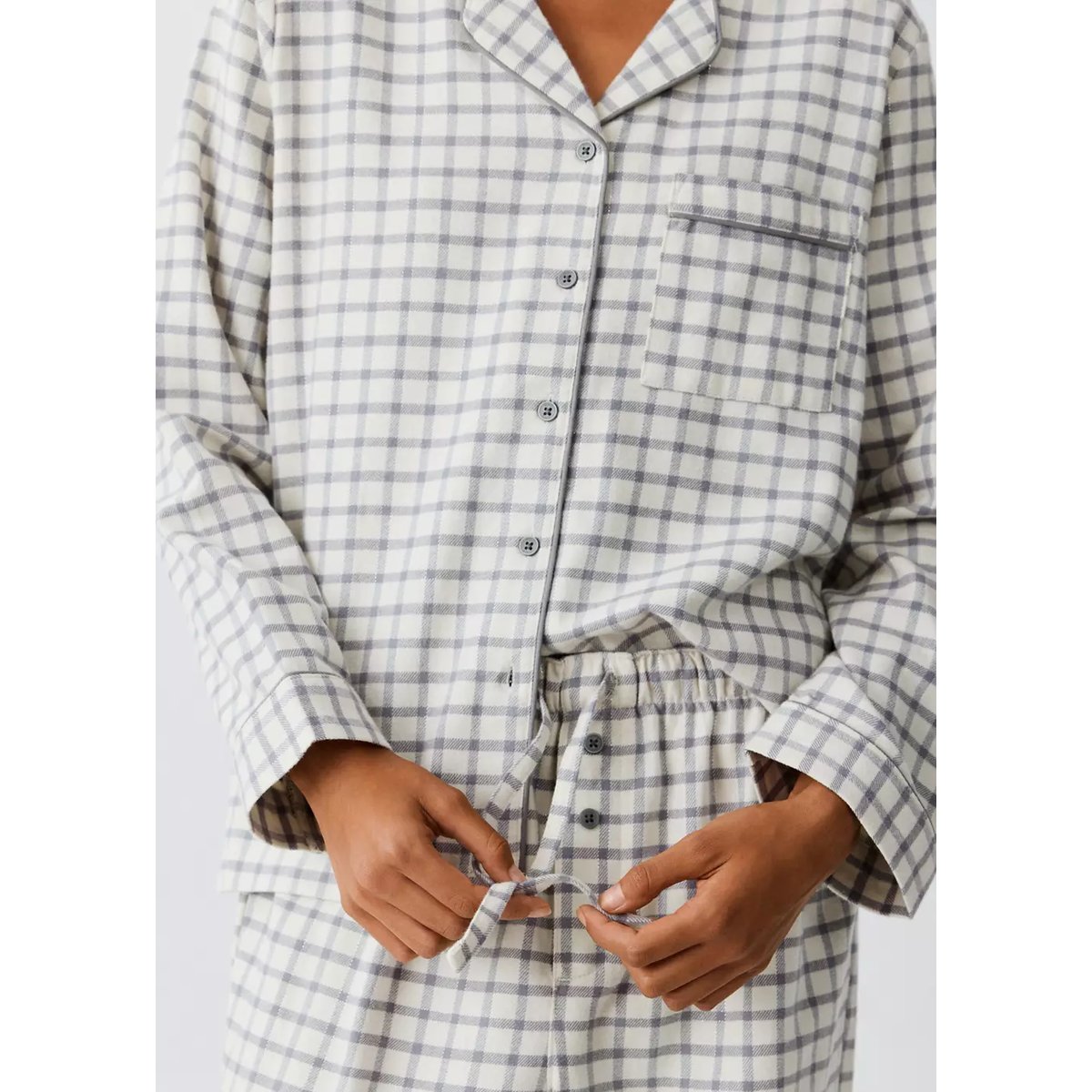 Pyjama mila blanc cassé, MANGO TEEN