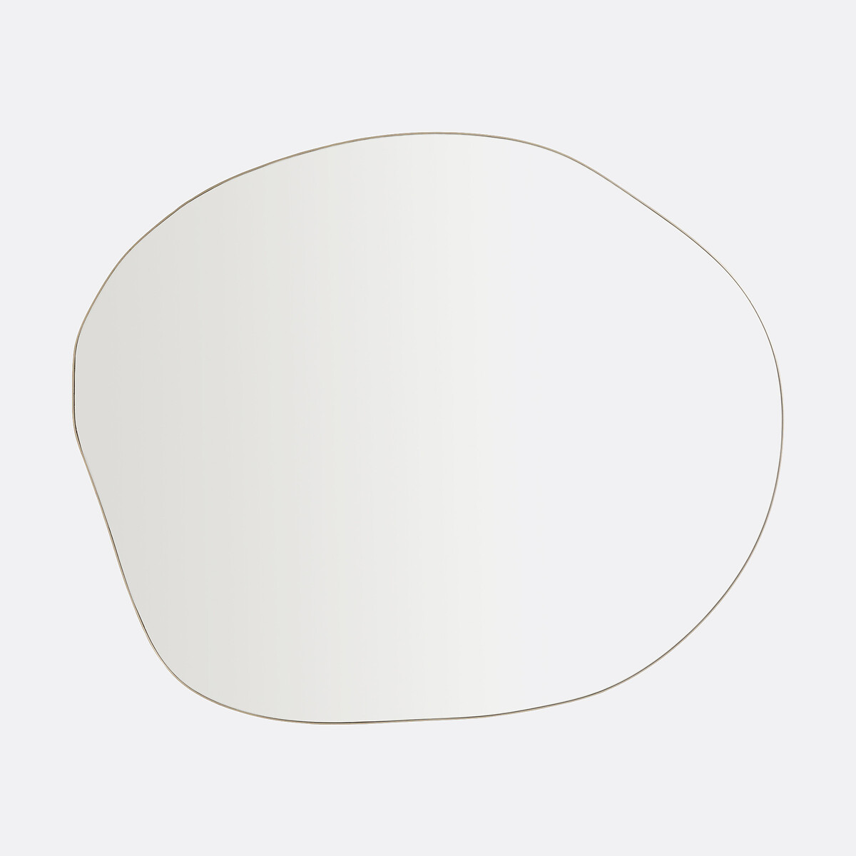 Miroir forme organique 120x100 cm, Ornica laiton, LA REDOUTE INTERIEURS