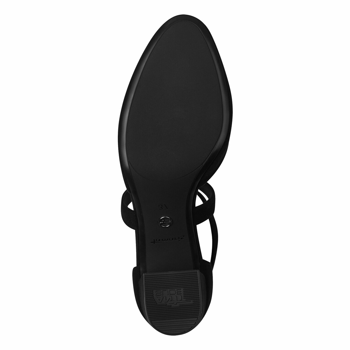 Strappy Court Shoes black, TAMARIS