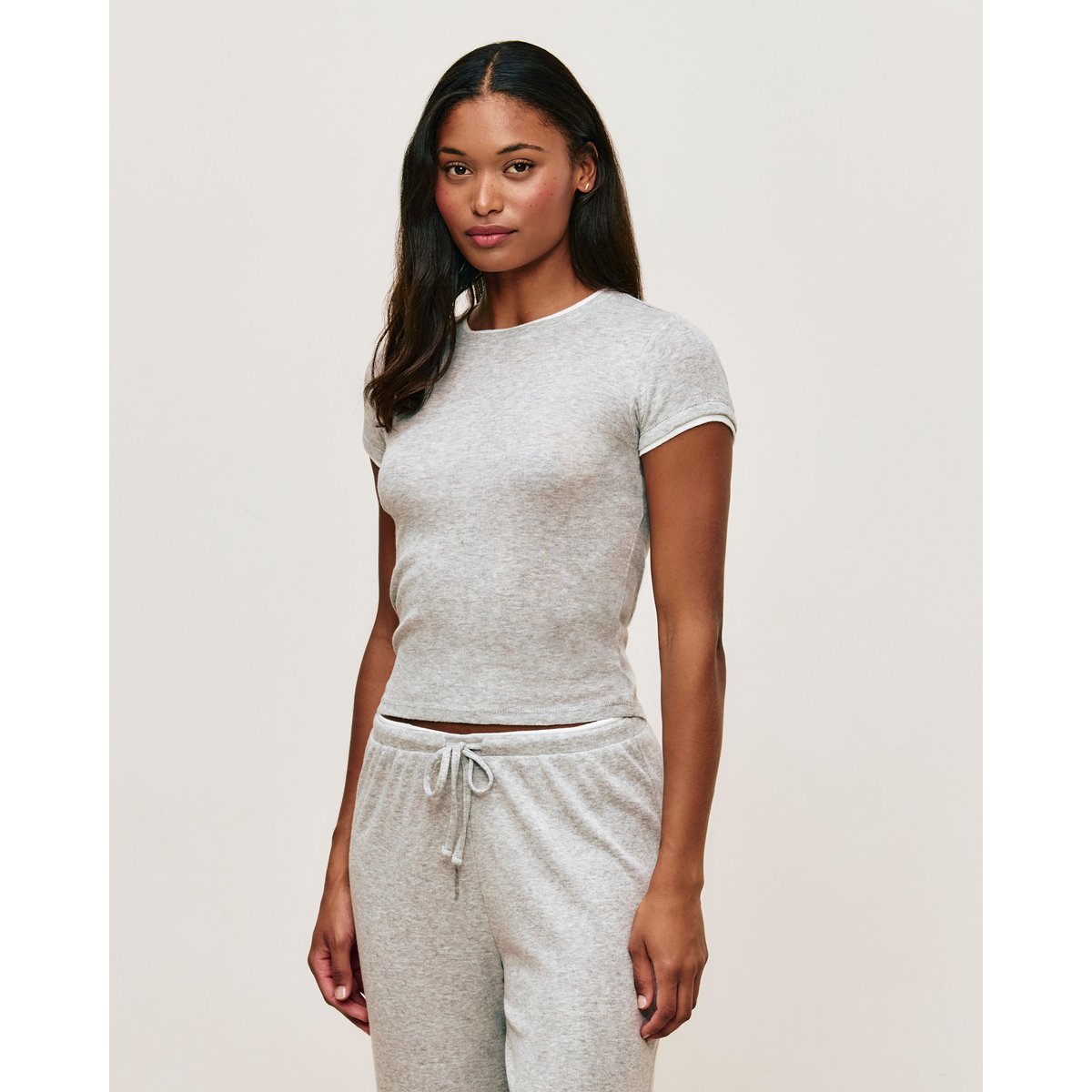 T-shirt jersey LAYERIZ gris, UNDIZ