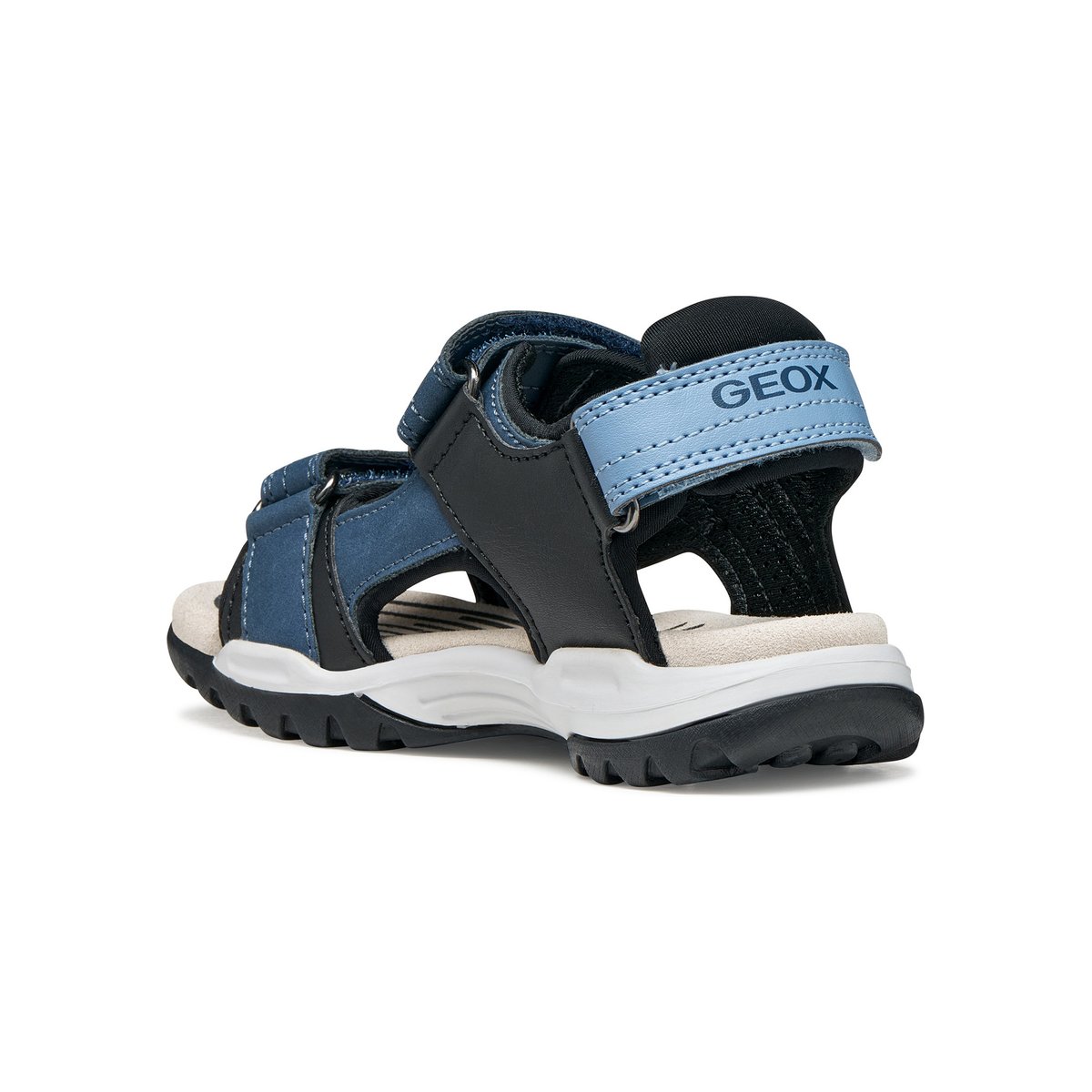 Sandales  J BOREALIS denim/noir, GEOX