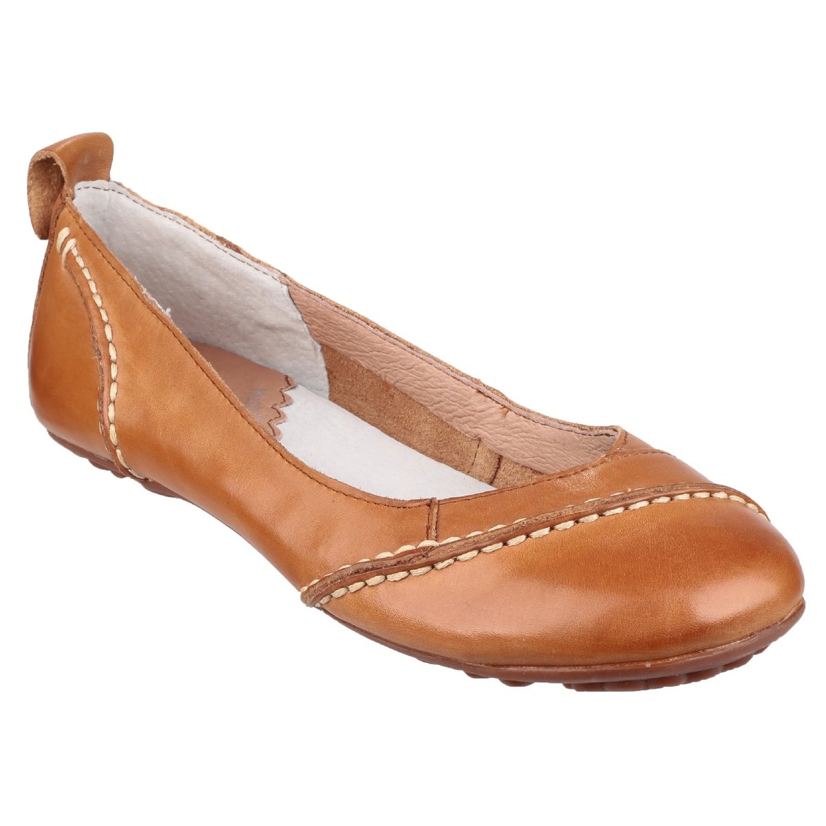 Ballerines JANESSA fauve, HUSH PUPPIES