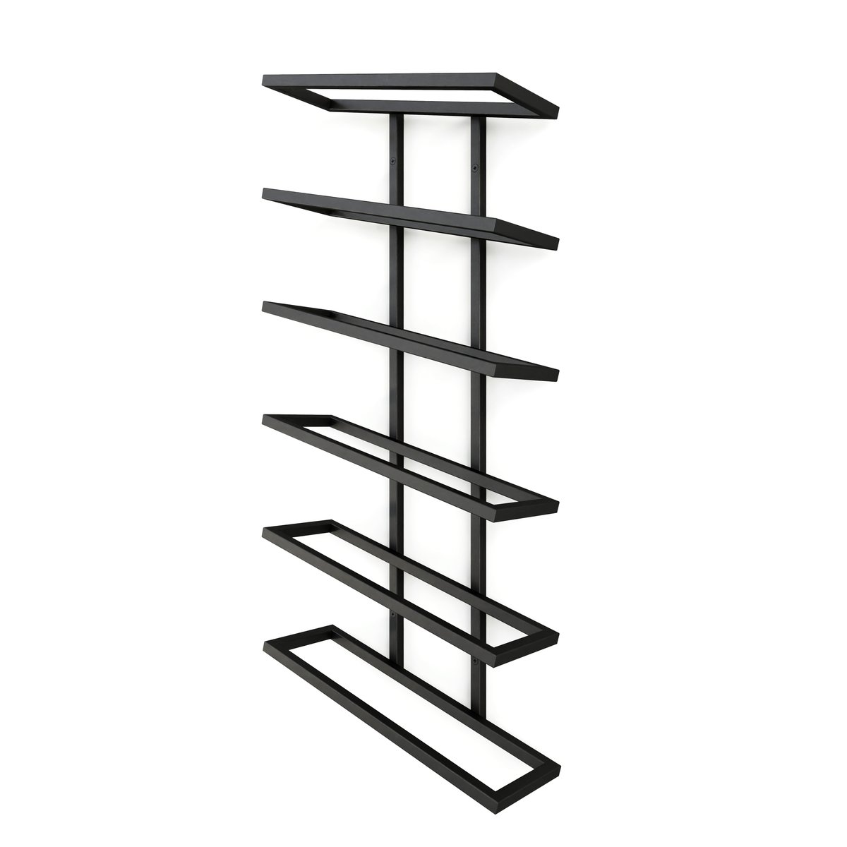 Etagère à vin VINIA noir, METALLBUDE