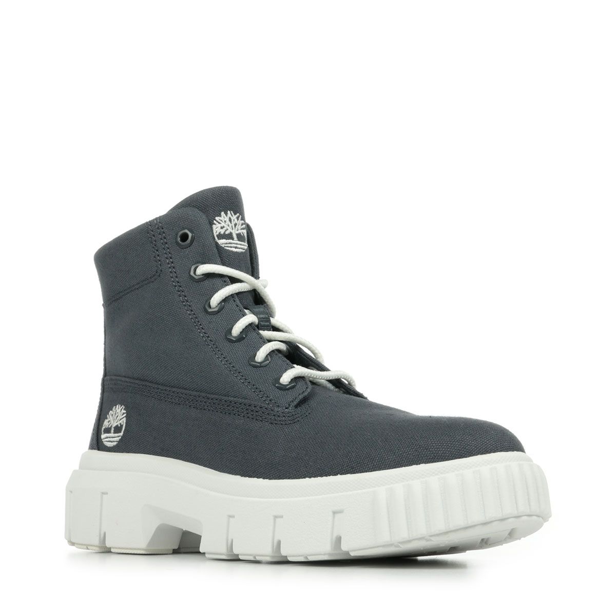 Boots Greyfield Lace Up dark blue canvas, TIMBERLAND